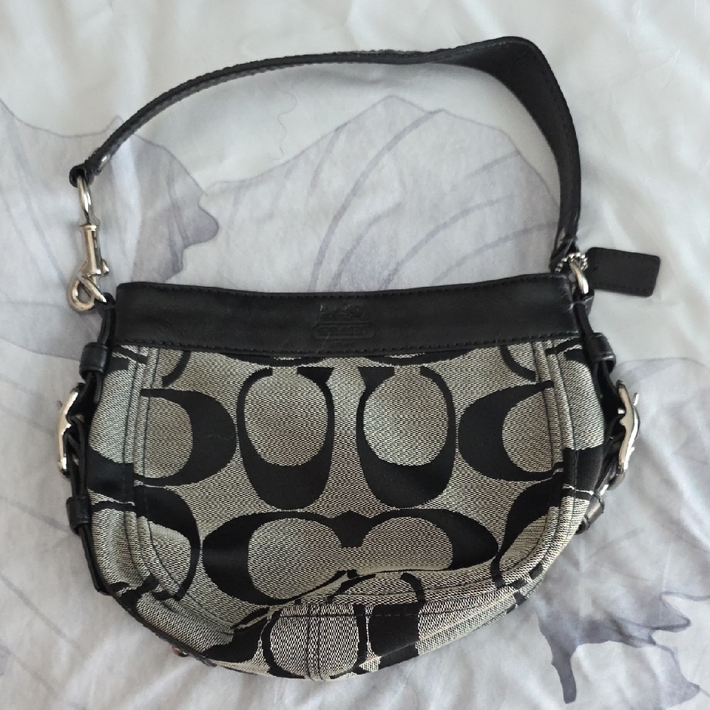 Black and Gray Designer Women's Bag